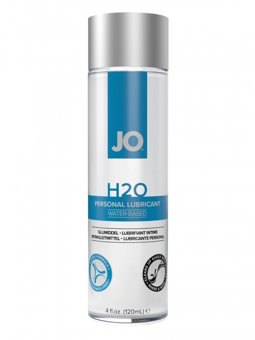 Нейтральный лубрикант на водной основе JO Personal Lubricant H2O - 120 мл. - System JO - купить с доставкой в Керчи