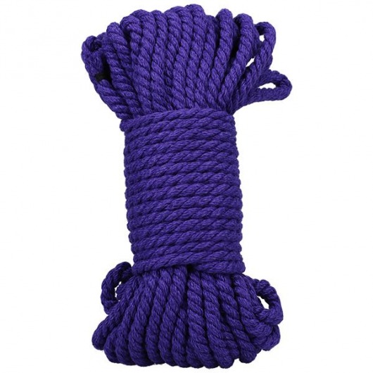 Фиолетовая верёвка для связывания и фиксации Bind Tie - 15,24 м. - Doc Johnson - купить с доставкой в Керчи