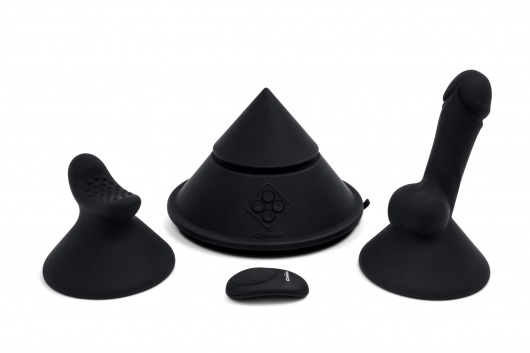 Конусный вибромассажер Cowgirl Cone с 2 насадками - CowGirl - купить с доставкой в Керчи