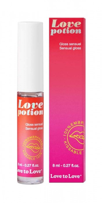 Возбуждающий блеск для губ Love Potion - 8 мл. - Love to Love - купить с доставкой в Керчи