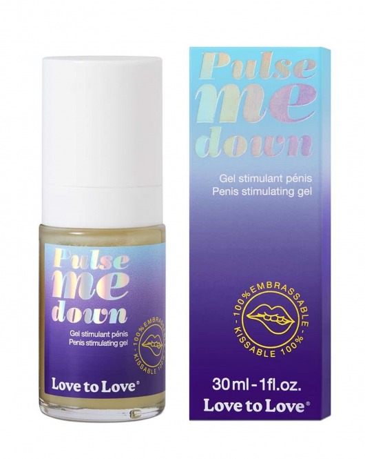 Стимулирующий гель для пениса Pulse Me Down - 30 мл. - Love to Love - купить с доставкой в Керчи