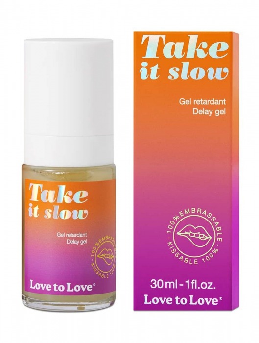 Пролонгирующий гель для мужчин Take It Slow - 30 мл. - Love to Love - купить с доставкой в Керчи