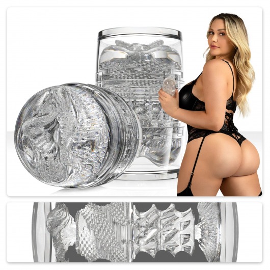 Прозрачный двусторонний мастурбатор Fleshlight Quickshot Mia Malkova - Fleshlight - в Керчи купить с доставкой