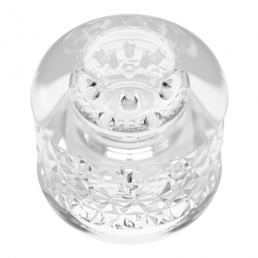 Прозрачный сквозной мастурбатор Crystle - Baile - в Керчи купить с доставкой