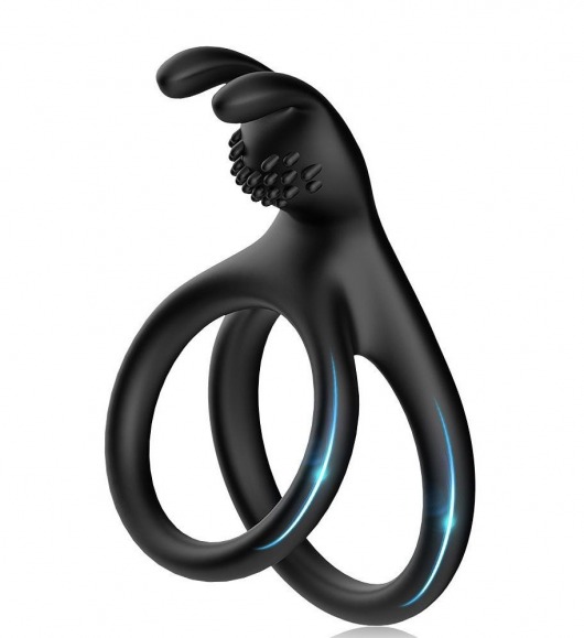 Черное эрекционное кольцо с подхватом мошонки - Boys of Toys - в Керчи купить с доставкой