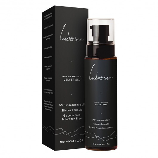 Интимный гель на силиконовой основе с маслом макадамии Luberium Velvel Gel - 100 мл. - Luberium - купить с доставкой в Керчи