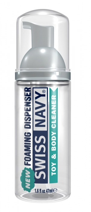 Очищающая пенка для игрушек и тела Toy   Body Cleaner Foamer - 47 мл. - Swiss navy - купить с доставкой в Керчи