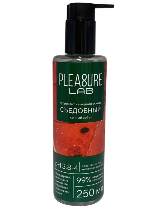 Лубрикант на водной основе Pleasure Lab с ароматом арбуза - 250 мл. - Pleasure Lab - купить с доставкой в Керчи