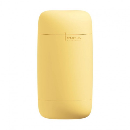 Желтый мастурбатор Tenga Puffy - Tenga - в Керчи купить с доставкой