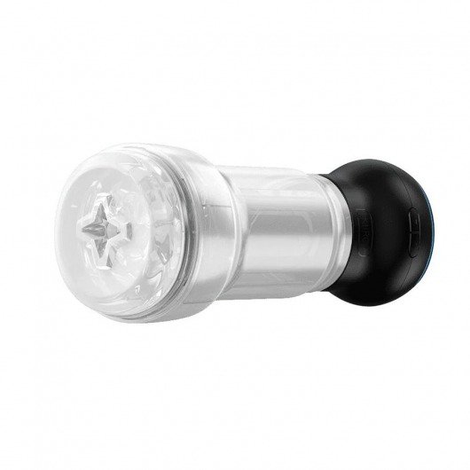 Набор PowerBlow   Feel Pocket Stroker Crystal: мастурбатор и интерактивная насадка - Kiiroo - в Керчи купить с доставкой