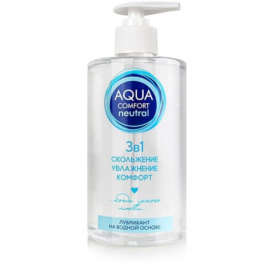 Лубрикант на водной основе Aqua Comfort Neutral - 440 гр. - Биоритм - купить с доставкой в Керчи