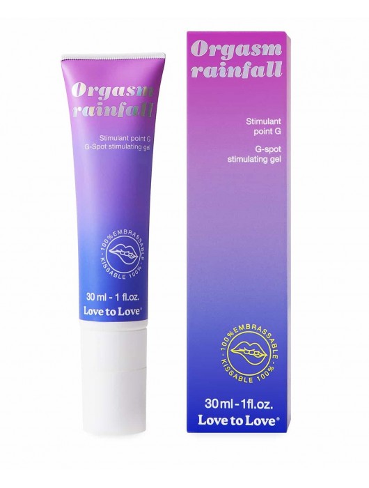 Гель для стимуляции G-точки зоны Orgasm Rainfall - 30 мл. - Love to Love - купить с доставкой в Керчи