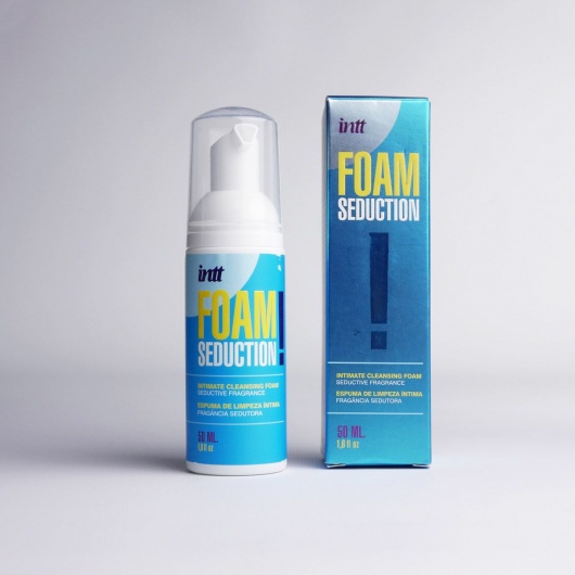 Очищающая пенка для тела Foam Seduction - 50 мл. - INTT - купить с доставкой в Керчи