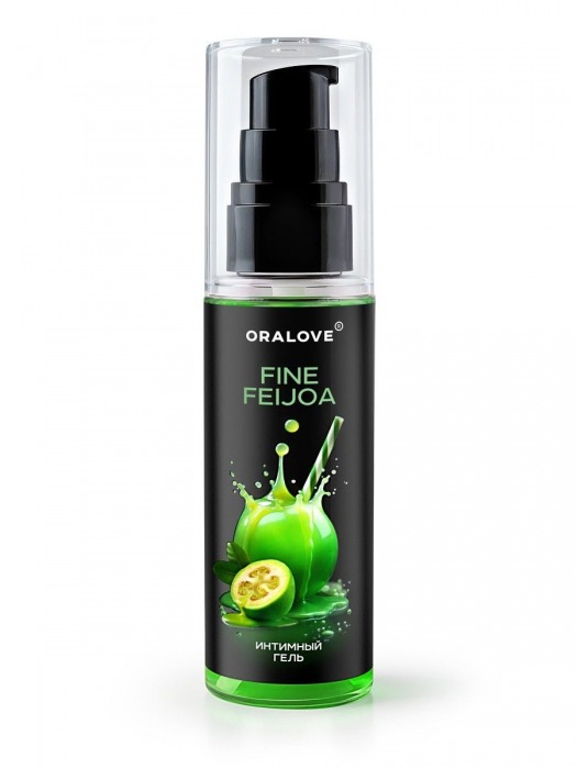 Съедобная смазка на водной основе с ароматом фейхоа - 60 гр. - Биоритм - купить с доставкой в Керчи