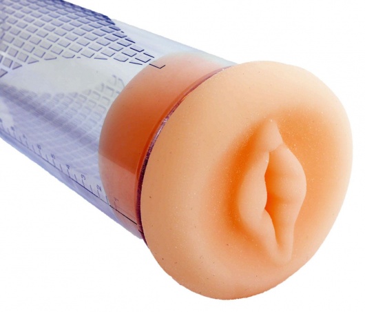 Телесный уплотнитель для вакуумной помпы в виде вагины - Boys of Toys - в Керчи купить с доставкой