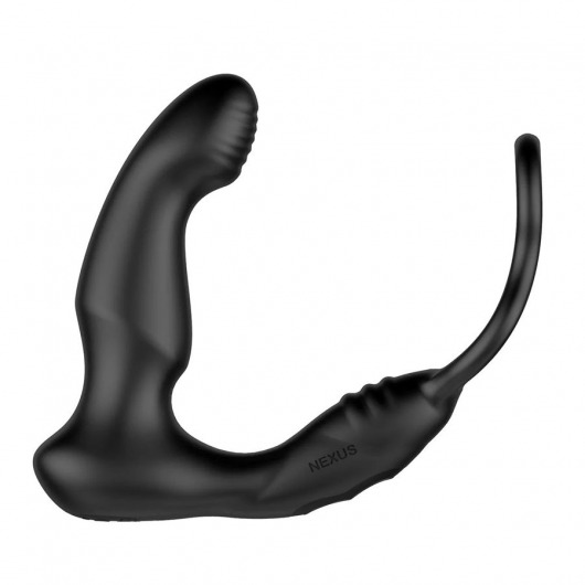Черный двухмоторный массажер простаты Nexus Simul8 Wave Edition - Nexus Range - в Керчи купить с доставкой