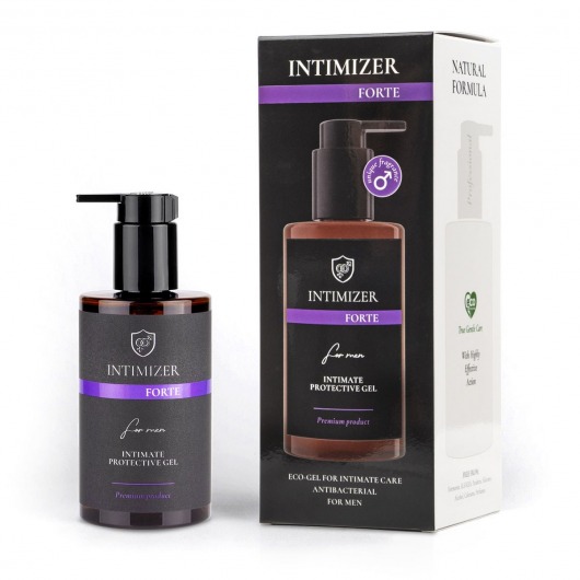 Мужской антибактериальный эко-гель для интимного ухода Intimizer Forte - 250 мл. - Intimizer - купить с доставкой в Керчи