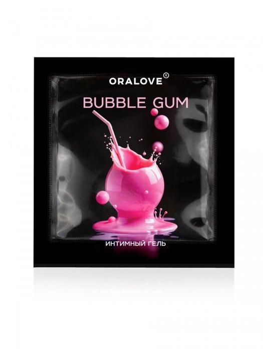 Саше съедобной оральной смазки OraLove с ароматом бабл-гам - 3 гр. - Биоритм - купить с доставкой в Керчи