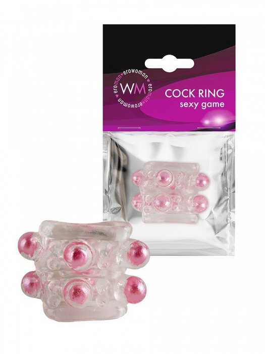 Прозрачная насадка на пенис с цветными шариками - Erowoman-Eroman - в Керчи купить с доставкой