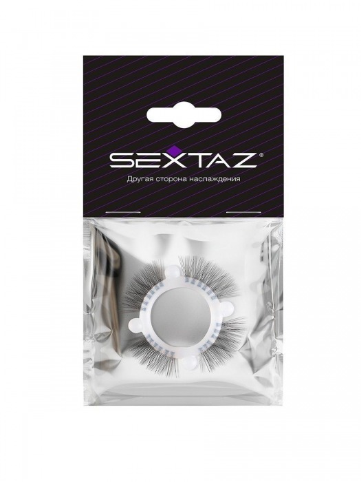 Эластичное кольцо с «ресничками» и 4 шариками - Sextaz - в Керчи купить с доставкой
