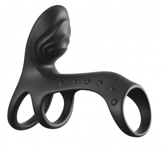 Черная насадка на пенис Ultimate Couples Cage Pro - Pipedream - в Керчи купить с доставкой