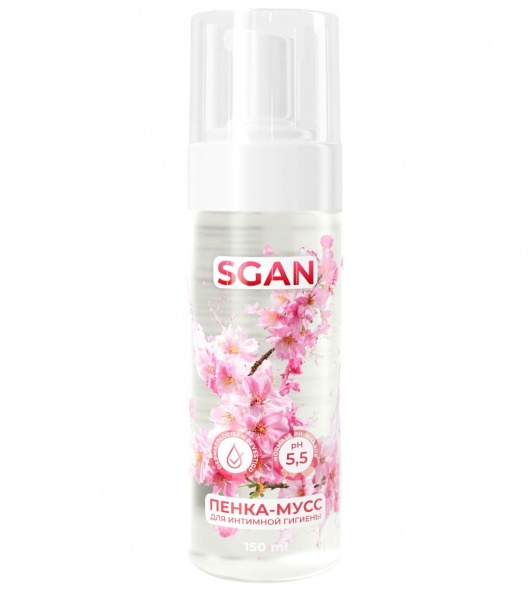 Пенка-мусс для интимной гигиены SGAN с пребиотиками - 150 мл. - SGAN - купить с доставкой в Керчи