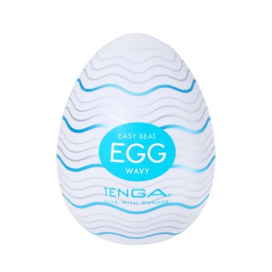 Мастурбатор-яйцо Tenga Egg Wavy - Tenga - в Керчи купить с доставкой