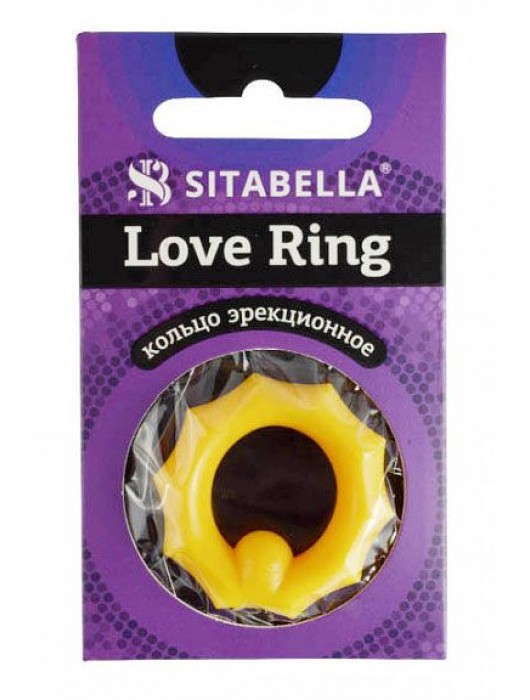 Цветное эрекционное кольцо Love Ring - Sitabella - в Керчи купить с доставкой