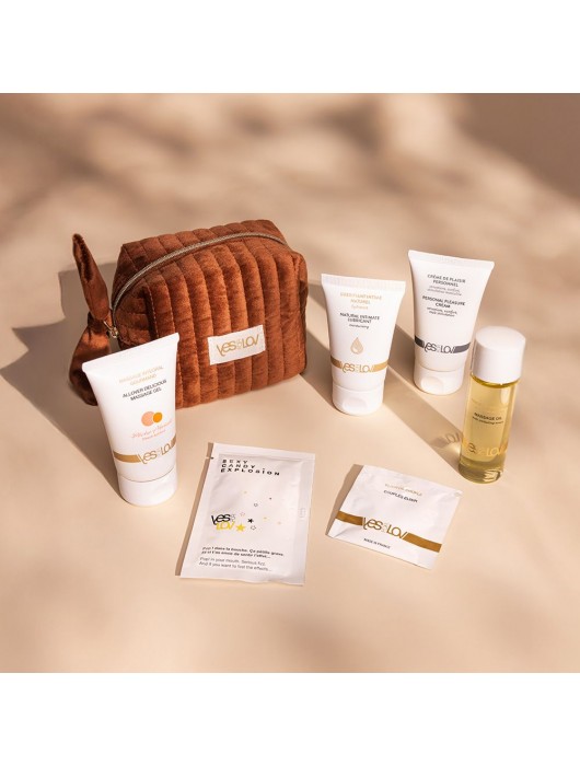 Набор YESforLOV La Trousse Enchantée в коричневой косметичке - YESforLOV - купить с доставкой в Керчи