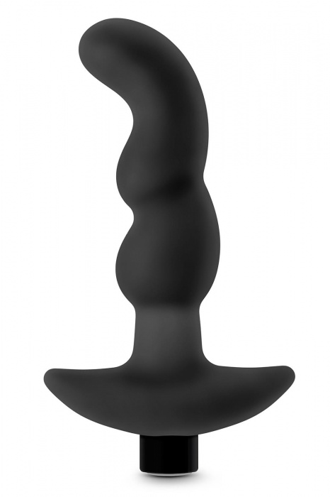 Черный вибромассажер простаты Prostate Massager 03 - 15,2 см. - Blush Novelties - в Керчи купить с доставкой