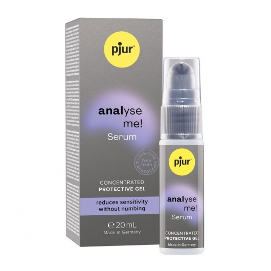 Расслабляющая анальная сыворотка pjur Analyse Me Serum - 20 мл. - Pjur - купить с доставкой в Керчи