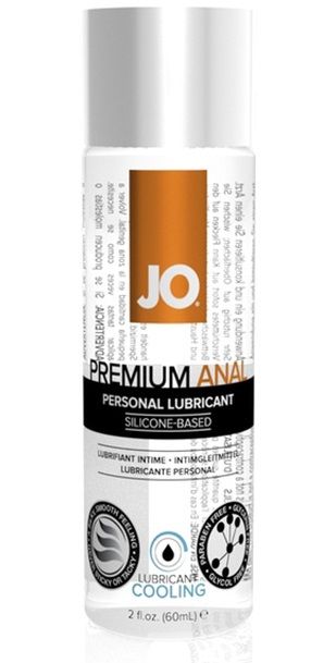 Анальный охлаждающий лубрикант на силиконовой основе JO PREMIUM ANAL COOLING - 60 мл. - System JO - купить с доставкой в Керчи