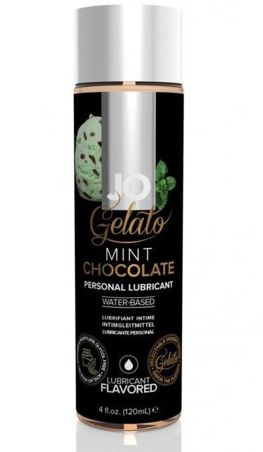 Лубрикант с ароматом мятного шоколада JO GELATO MINT CHOCOLATE - 120 мл. - System JO - купить с доставкой в Керчи