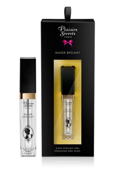 Стимулирующий блеск для губ Baiser Brulant Gloss Plaisirs Secrets - 7 мл. - Plaisir Secret - купить с доставкой в Керчи