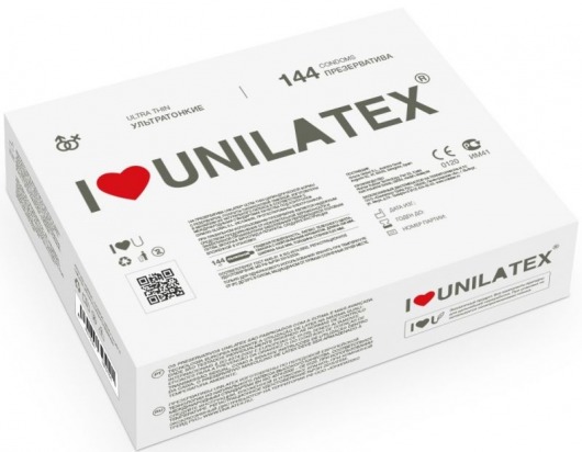 Ультратонкие презервативы Unilatex Ultra Thin - 144 шт. - Unilatex - купить с доставкой в Керчи