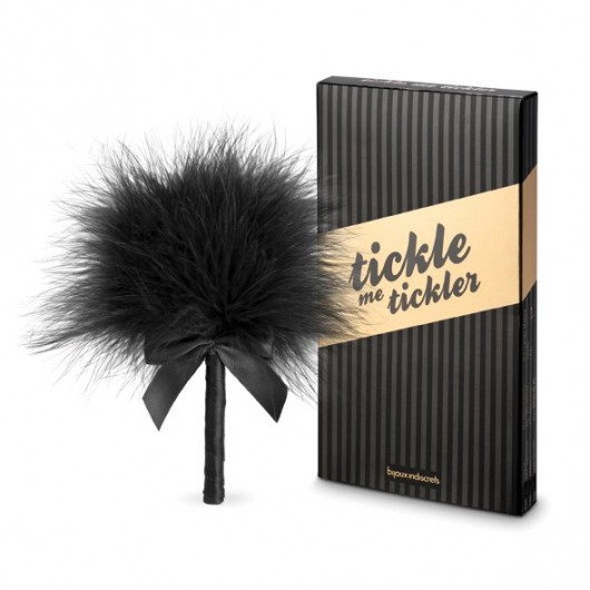 Пуховка для эротических игр Tickle Me Tickler - Bijoux Indiscrets - купить с доставкой в Керчи