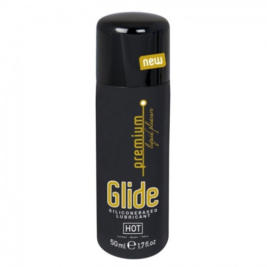 Интимный гель на силиконовой основе Premium Glide - 50 мл. - HOT - купить с доставкой в Керчи