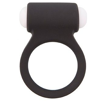 Чёрное эрекционное виброкольцо LIT-UP SILICONE STIMU RING 3 BLACK - Dream Toys - в Керчи купить с доставкой