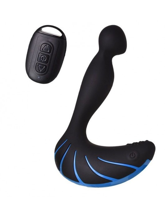 Чёрно-синий массажер простаты Erotist Third - Erotist Adult Toys - в Керчи купить с доставкой