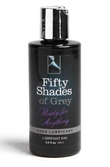 Лубрикант на водной основе Ready for Anything Aqua Lubricant - 100 мл. - Fifty Shades of Grey - купить с доставкой в Керчи