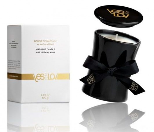 Массажная свеча Titillating Massage Candle - 120 мл. - YESforLOV - купить с доставкой в Керчи