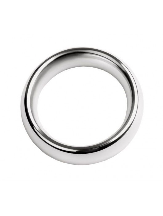 Металлическое эрекционное кольцо размера L - ToyFa - в Керчи купить с доставкой