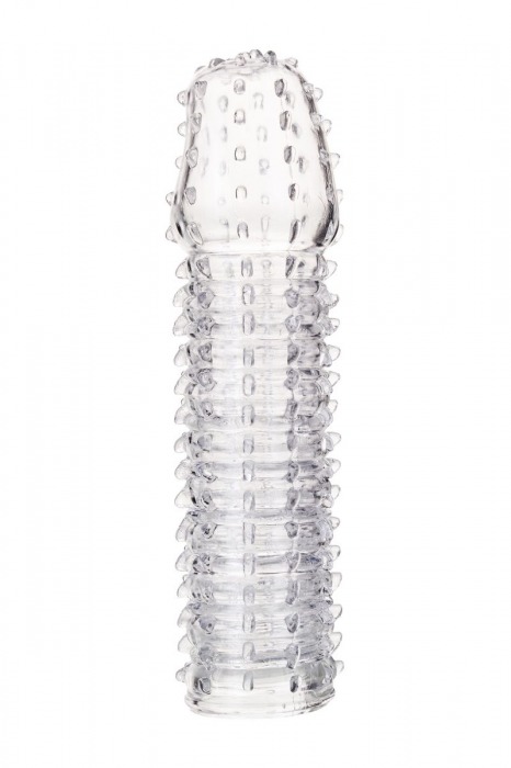 Прозрачная закрытая насадка на пенис TOYFA A-Toys - 15,2 см. - A-toys - в Керчи купить с доставкой