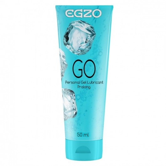 Пролонгирующий лубрикант на водной основе Egzo Go - 50 мл. - EGZO - купить с доставкой в Керчи