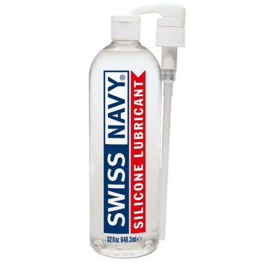 Лубрикант на силиконовой основе Swiss Navy Silicone Based Lube - 946,3 мл. - Swiss navy - купить с доставкой в Керчи
