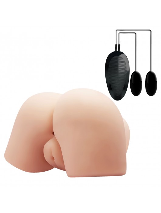 Вагина и попка с вибрацией CRAZY BULL - Baile - в Керчи купить с доставкой