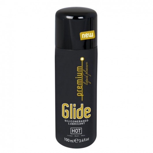 Интимный гель на силиконовой основе Premium Glide - 100 мл. - HOT - купить с доставкой в Керчи