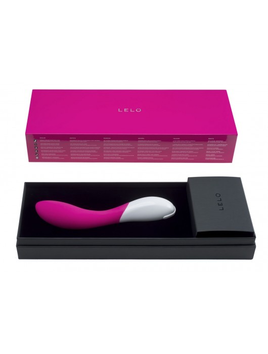 Вибромассажер Mona 2 ярко-розового цвета - 20 см. - Lelo