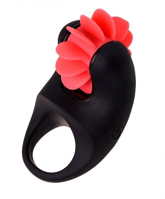 Чёрно-красное эрекционное виброкольцо Erotist - Erotist Adult Toys - в Керчи купить с доставкой