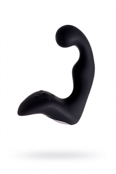 Чёрный изогнутый вибростимулятор простаты Erotist - Erotist Adult Toys - в Керчи купить с доставкой